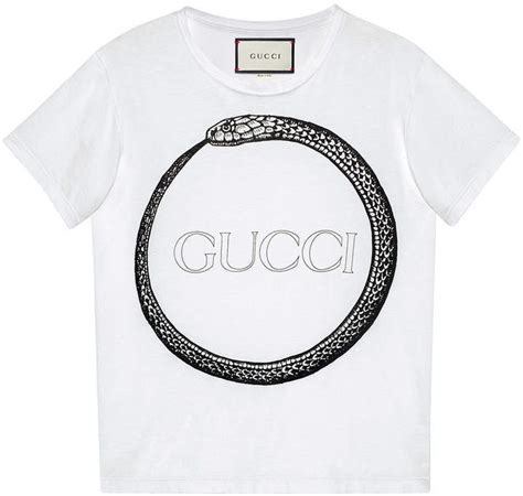 gucci ouroboros t shirt|gucci ouroboros print t shirt.